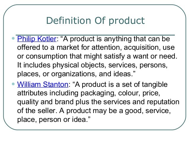 what is product classification of product